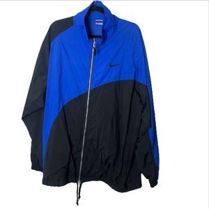 Mens Blue And Black Nike Windbreaker 